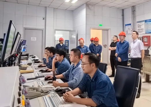 省重大危險(xiǎn)源交叉檢查組到集團(tuán)開(kāi)展2024年專項(xiàng)檢查